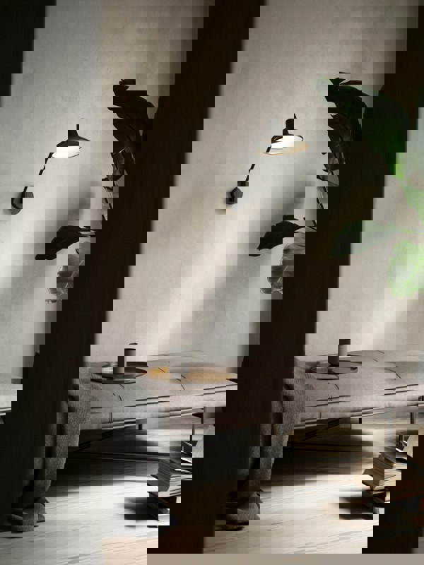 Nordlux Darci | Wall light | Black