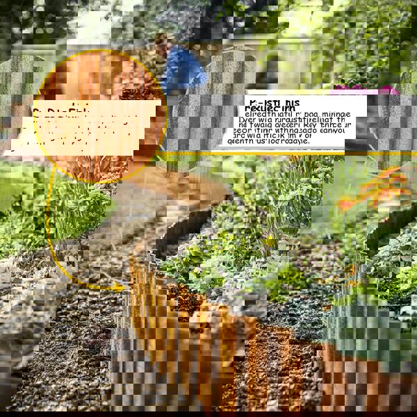 Nicoman Corrugated Pre-Rusted Metal Garden Border Roll