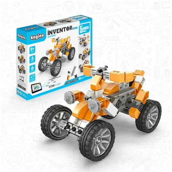 Engino Inventor Mechanics: Quad Bike with 5 bonus models