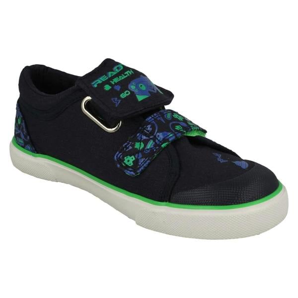 Start-rite Childrens Startrite Casual Hook And Loop Fastening Canvas Shoes Level Up