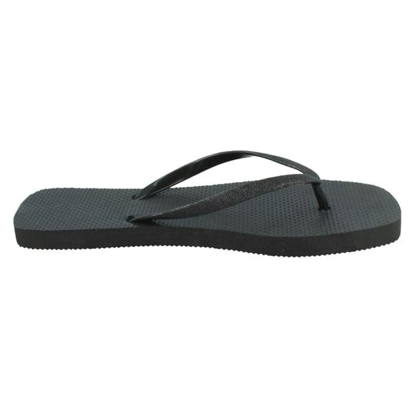 Spot On Ladies Spot On Squared Toe Flip Flops F00389