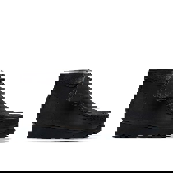 Clarks Originals Wallabee Combi Leather Men's Black Boots