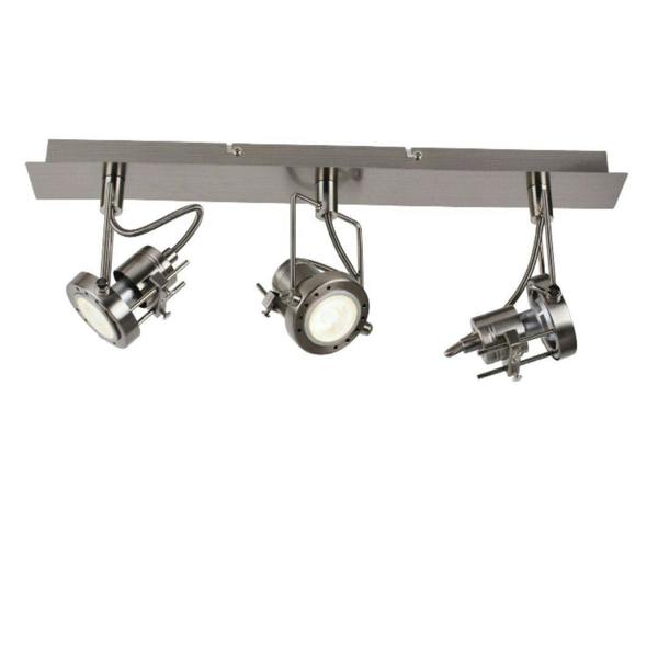 Pagazzi Lighting Sage Satin Nickel 3 Light Ceiling Spotlight Bar