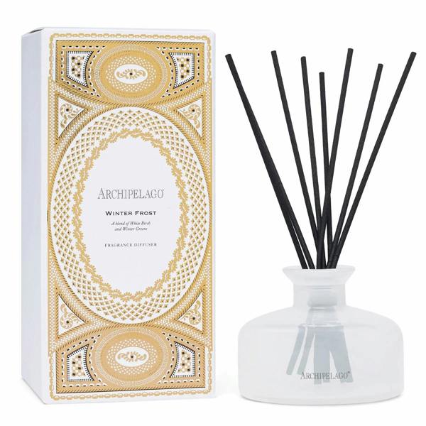 Archipelago Seasonal Glass Reed Diffuser - 139ml - White - Reed Diffuser