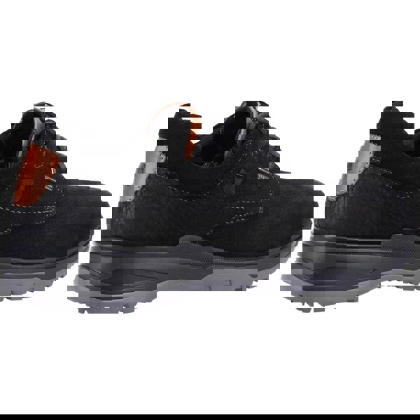 Hush Puppies Pele Men's Shoes in Black Nubuck