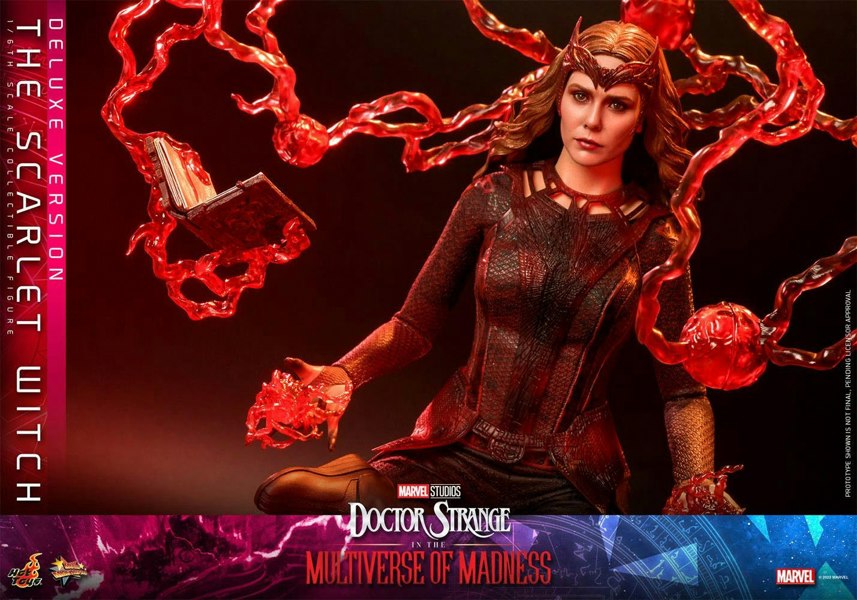 Hot Toys Scarlet Witch Deluxe Figure Dr Strange In The Multiverse of Madness 1:6 Hot Toys 9111212