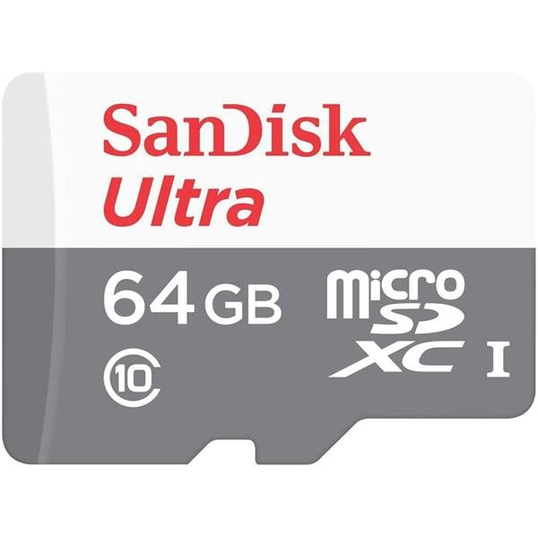 SanDisk Ultra Lite MicroSDXC Class 10 UHS-I 100MB/s Card - 64GB