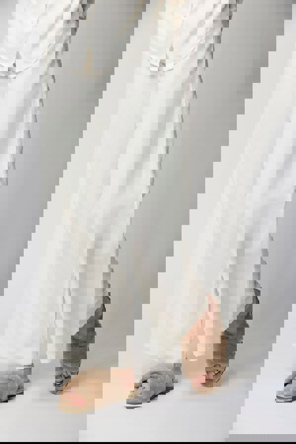 Slipper Cross Teddy Brown