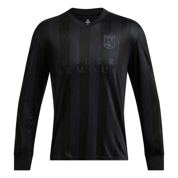 Under Armour Mens Terrace Long-Sleeved T-Shirt - Black - 
