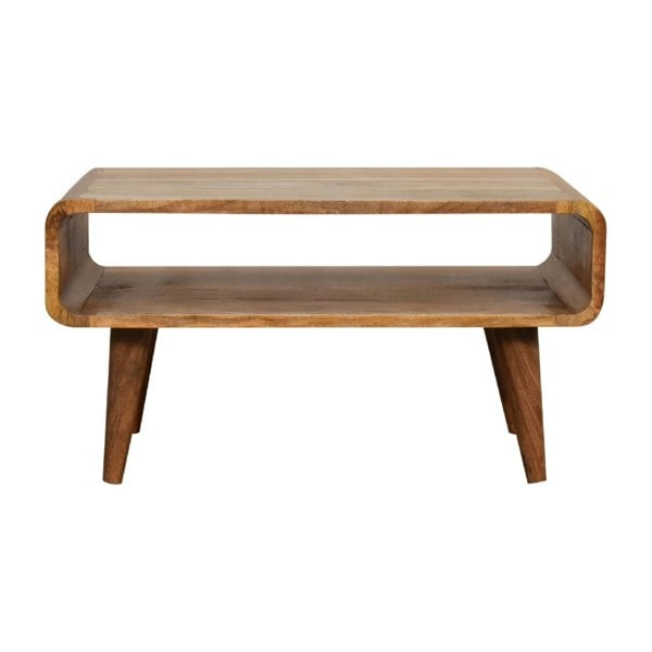 Artisan Furniture Solid Wood Open Oak-ish Media Unit