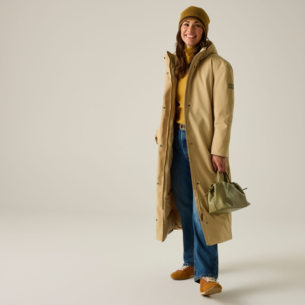 Regatta Womens Janna Waterproof Long Length Insulated Jacket - Barleycorn