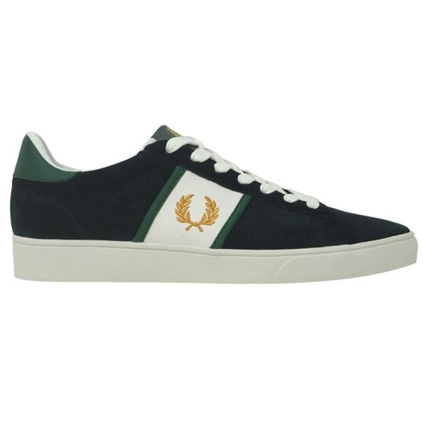 Fred Perry Spencer Suede Tipping Mens Trainers - Blue