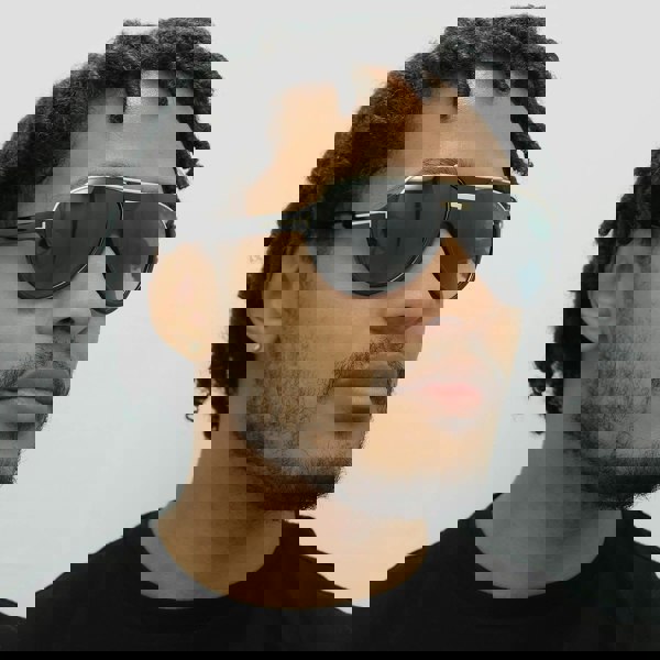 Tom Ford Sunglasses 0334 Dimitry 01P Shiny Black Green Gradient