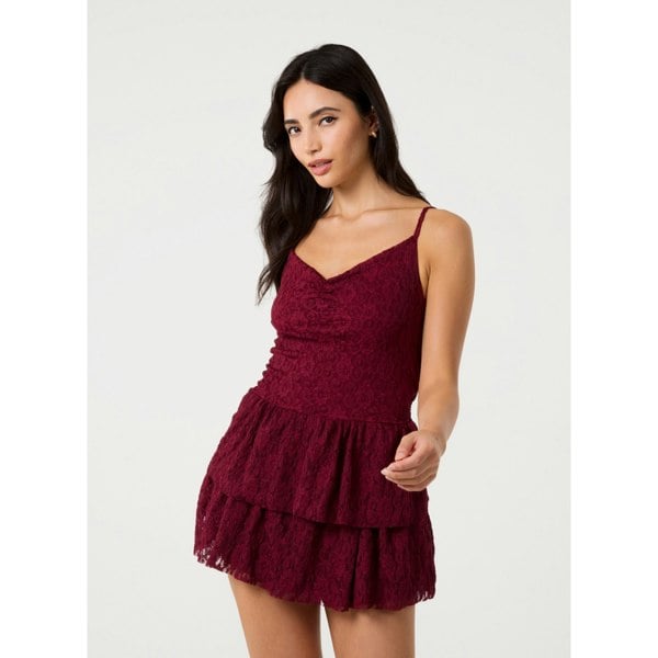 Pink Vanilla Lace Cami Rara Dress