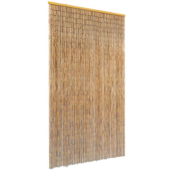 Berkfield Insect Door Curtain Bamboo 100x200 cm