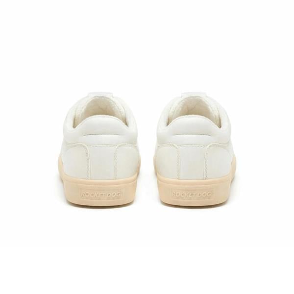 Rocket Dog Rocket Dog KITTY 12A CANVAS/PU Womens Casual Trainers White