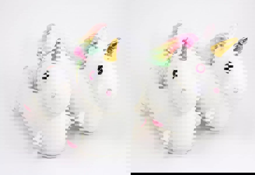 Nova Unicorn Light Up Slippers (Adult)