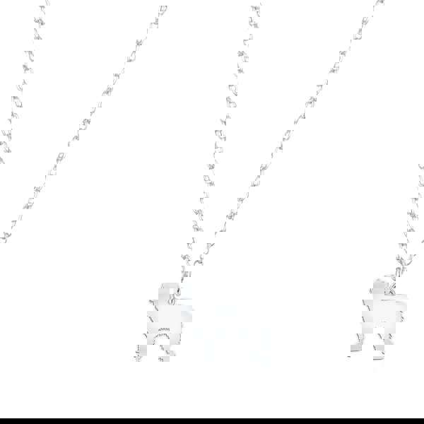 Mylee London Pyrenean Sheepdog Silhouette Silver Necklace - Personalised