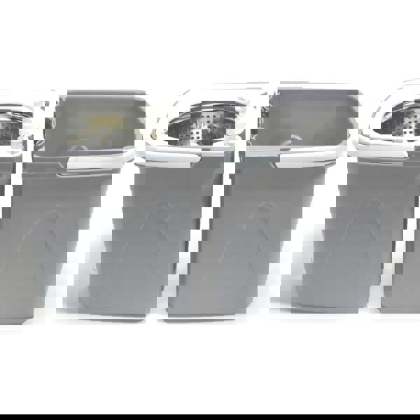 Gr8 Home Grey Space Saving 360° Rotating Dual Spin Dry Mop And Bucket 3 Microfibre Heads