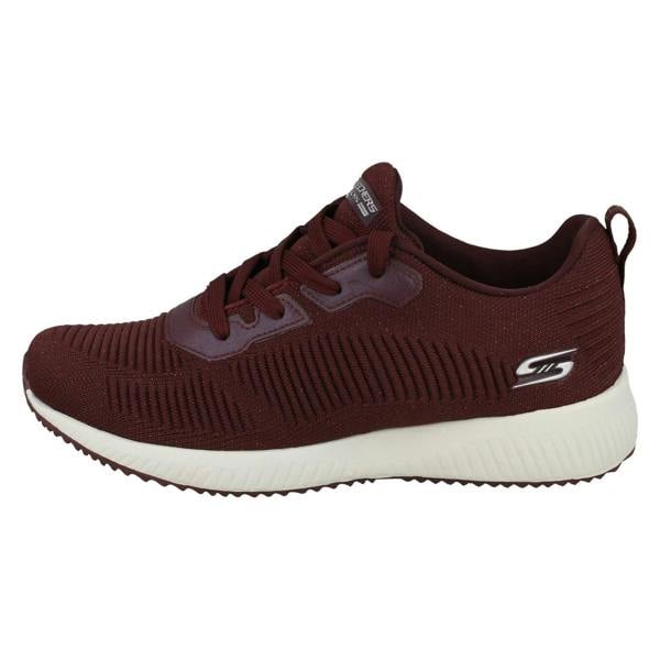 Skechers Ladies Skechers Bobs Sports Memory Foam Trainers Total Glam 32502
