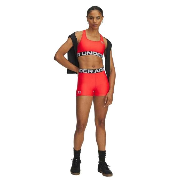 Under Armour Womens/Ladies HeatGear Compression Shorts - Racing Red - 
