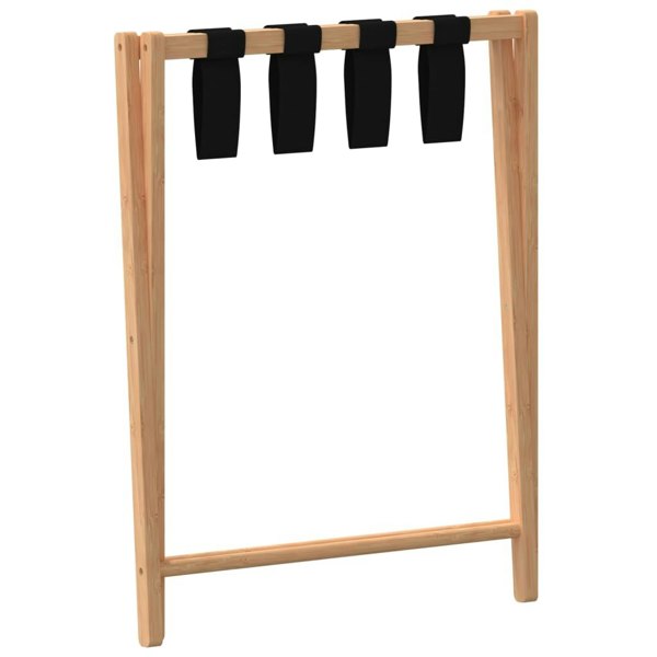 Berkfield Luggage Rack 68.5x38x58 cm Bamboo