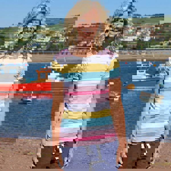 Lazy Jacks Women's Breton Top - Multicoloured