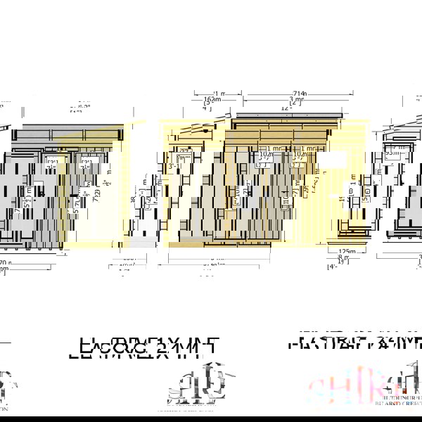 Shire Lela 12x4 Multiroom Summerhouse and Storage Shed - Best Shed