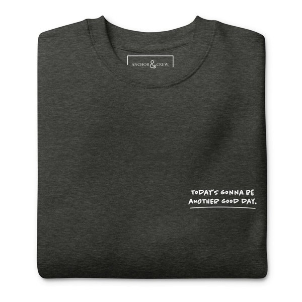 ANCHOR & CREW Flamingo Another Good Day Cotton Blend Sweatshirt