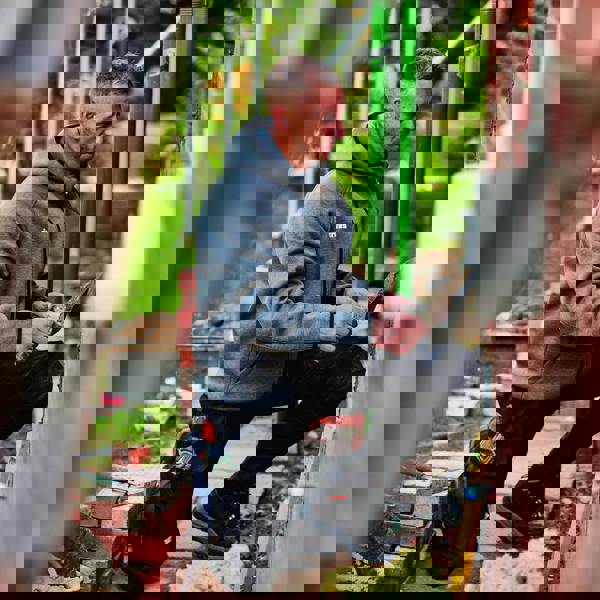 Scruffs Trade Air Mens Sweat Shirt Hooded Full Zip Hoodie