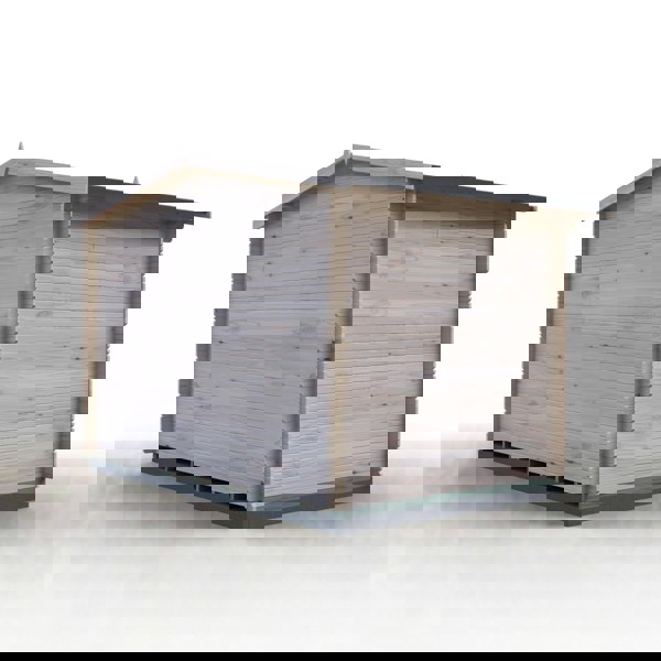 Shire 12x8 bucknells log cabin 28mm Cladding