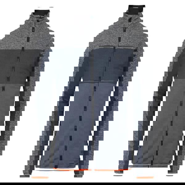 Dare 2B Mens Venture Fleece Jacket - Charcoal Grey/Black Marl