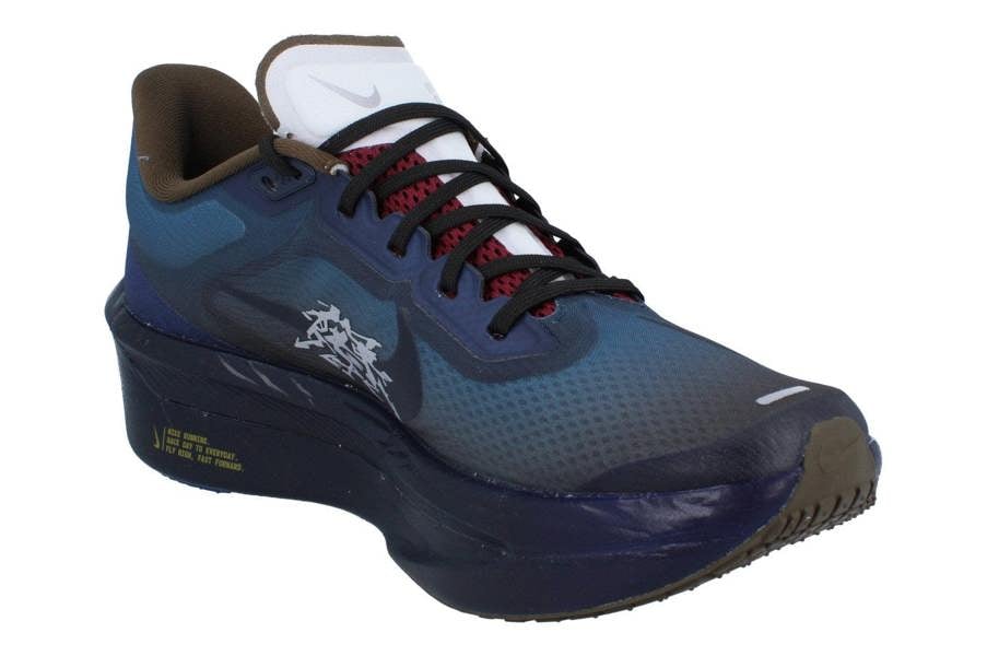 Nike Zoom Fly 6 Prm Mens Running Trainers Iq3430 Shoes  476 - Court Blue Obsidian 476 - Photo 3