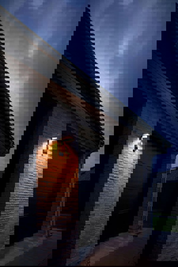 Nordlux Alya Solar | Wall light | Black