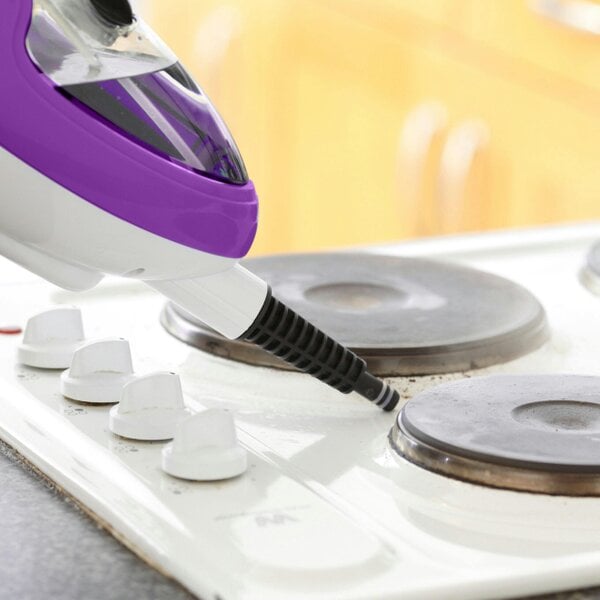 Neo Direct Purple 10 in 1 1500W Hot Steam Mop Cleaner and Hand Steamer