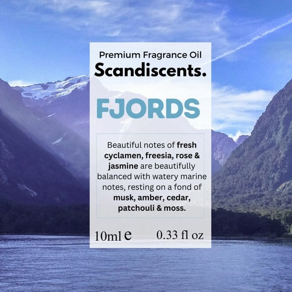 Fjords Fragrance Oil - Scandiscents, waterless diffuser, essential oils, fragrance oils