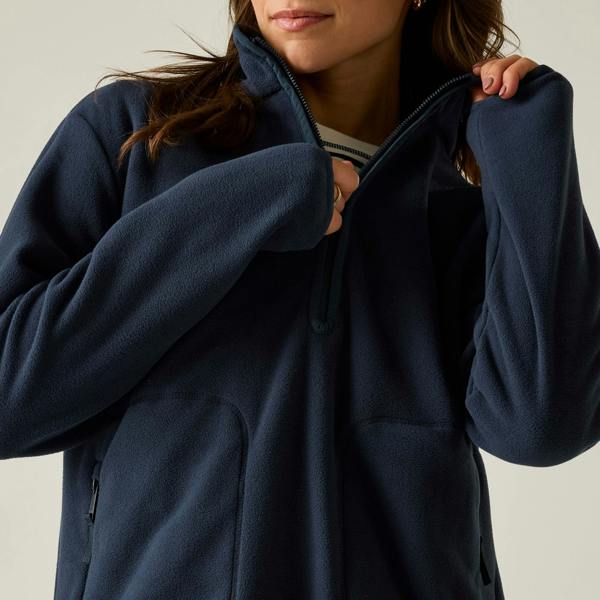 Regatta Womens/Ladies Frankie Half Zip Fleece - Navy - 