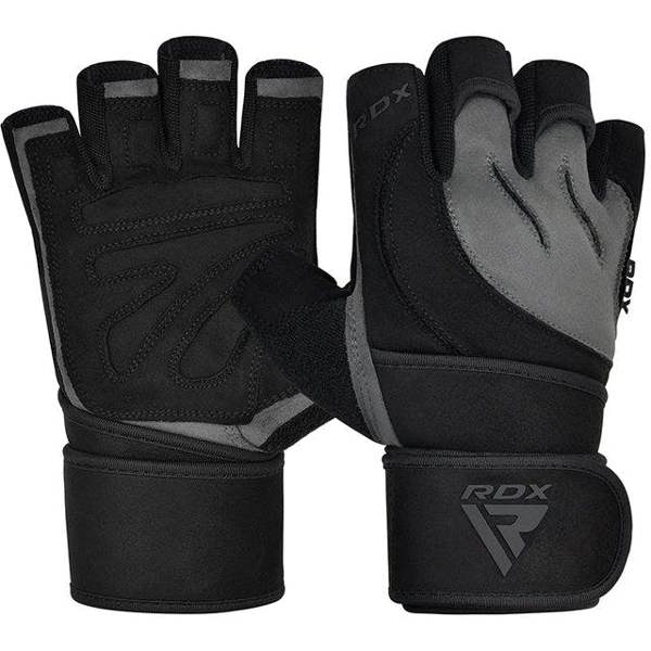 RDX Sports GYM GLOVE MICRO GRAY/BLACK PLUS
