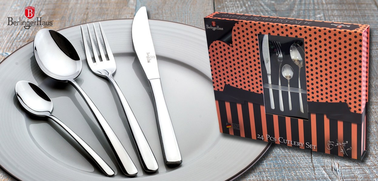 Berlinger Haus 24-Piece Cutlery Set Berlinger Haus BH2150/3039 Silver