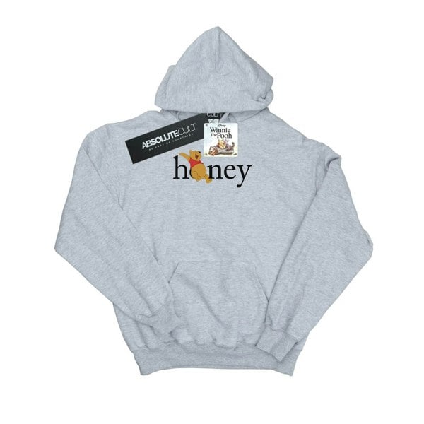 Disney Womens/Ladies Winnie The Pooh Honey Hoodie - Sports Grey