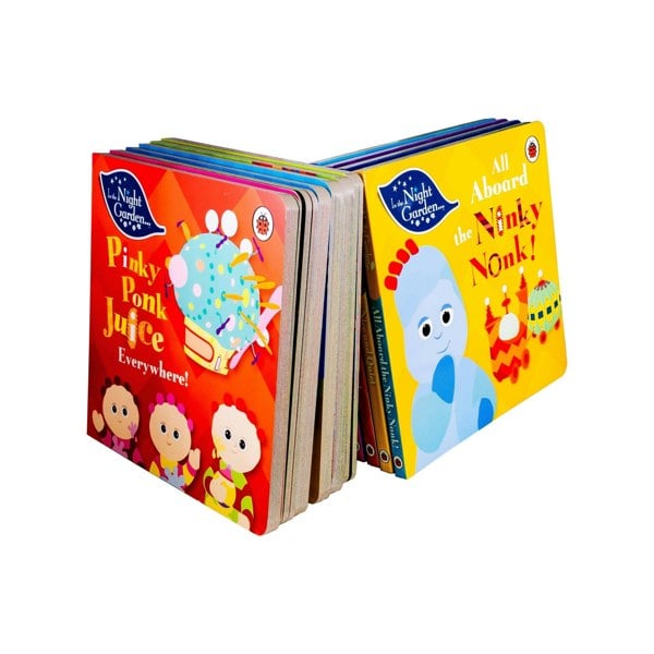 In The Night Garden 10 Story Books Collection Set For Childrens Bouncy Jumping Game Aboard The Nin..