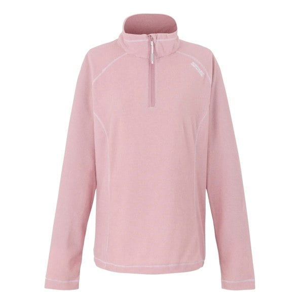 Regatta Great Outdoors Womens/Ladies Montes Half Zip Fleece Top - Lilas/Powder Lilac
