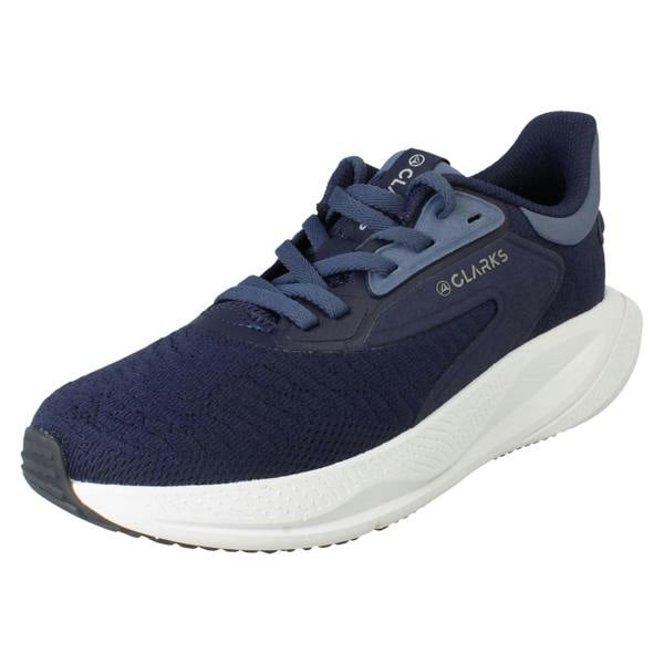Clarks Ladies Clarks Pace Platform Trainers - Pace Move