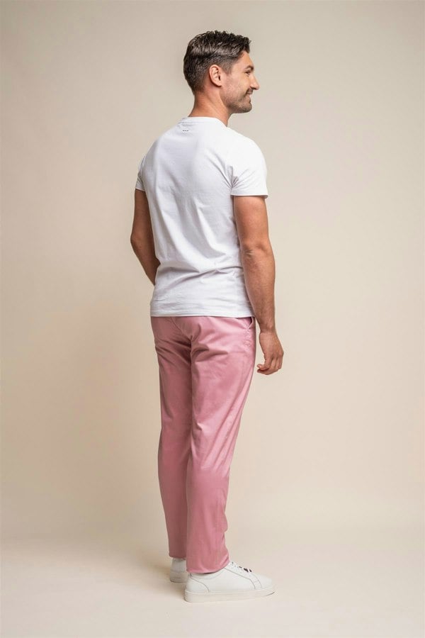 Dakota Mauve Chino Back