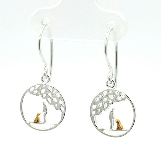 Reeves & Reeves Our Best Friend Drop Earrings