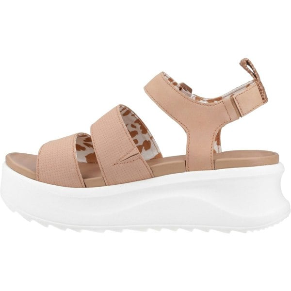 HEYDUDE Delray Buckle Classic Polyester Women's Tan Sandals