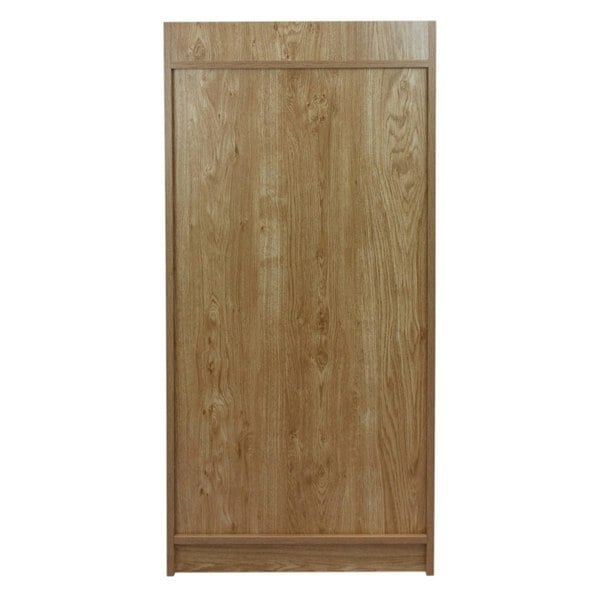 Monstershop Light Oak Wooden Litter Bin & Tray Stand