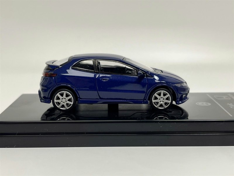 Paragon Honda Civic 2007 Type R FN2 Sapphire Blue LHD 1:64 Paragon 55396