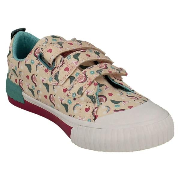 Clarks Girls Clarks Canvas Shoes Foxing Myth