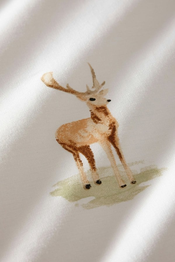 Portfolio Home Deers 100% Cotton Duvet Cover Set